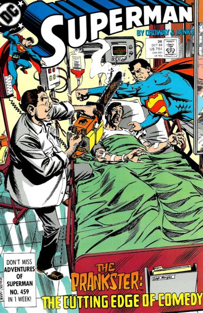 Superman #36 (1987) [Direct]-Fine (5.5 – 7)