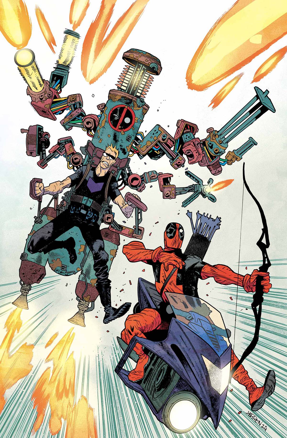 Hawkeye Vs Deadpool #4