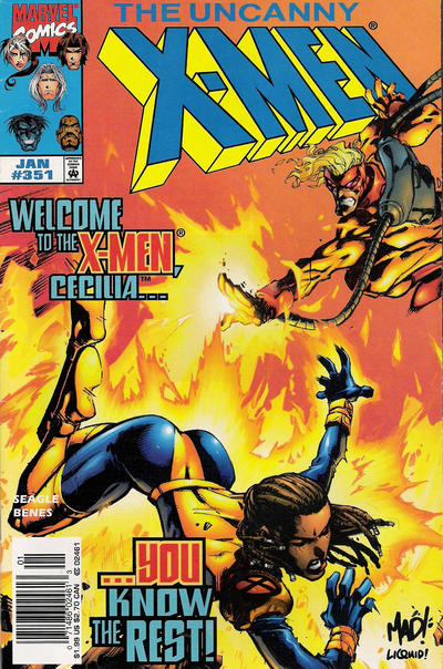 The Uncanny X-Men #351 [Newsstand]