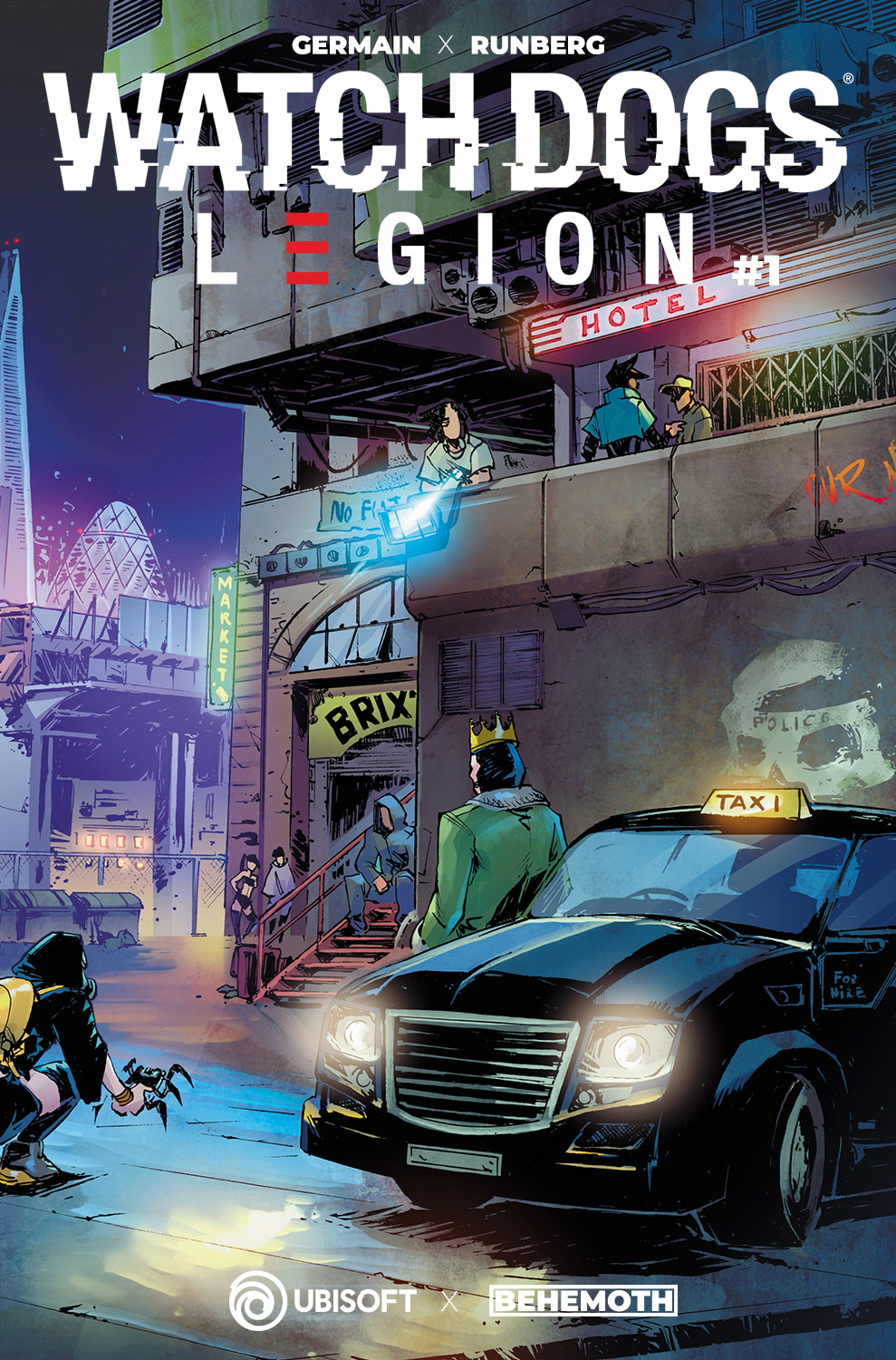 Watch Dogs Legion #1 Cover E 1 for 25 Incentive Germain (Mature) (Of 4)