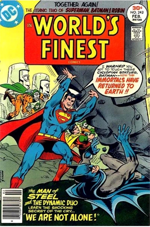 World's Finest Volume 1 #243 Newsstand Edition