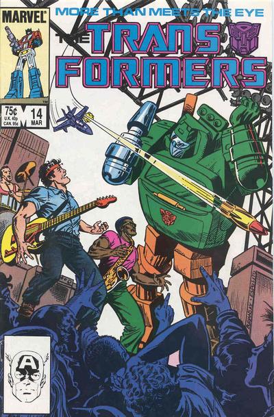 The Transformers #14 [Direct] - Vg+