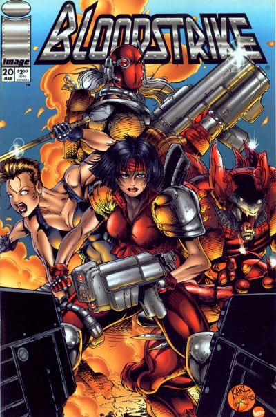 Bloodstrike #20-Very Fine (7.5 – 9)