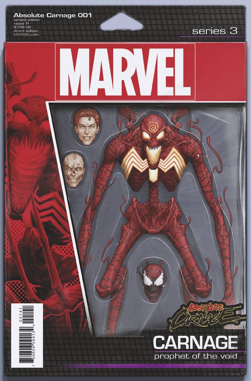 Absolute Carnage #1 Christopher Action Figure Variant (Of 4)