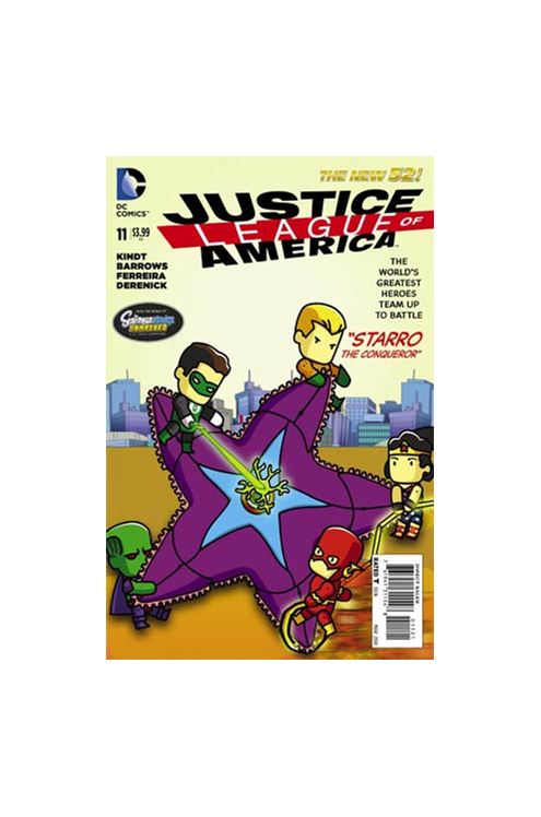 Justice League of America #11 1 for 25 Scribblenauts Variant (2013)