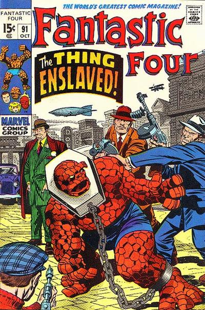 Fantastic Four #91-Very Fine (7.5 – 9)
