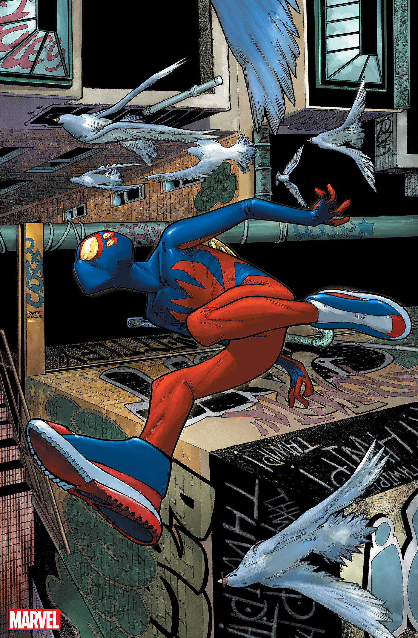 Spider-Man #7 Humberto Ramos 2nd Printing Virgin 1 for 25 Incentive Variant