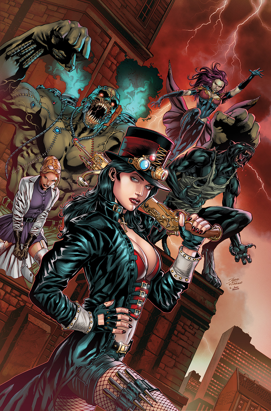 Van Helsing Return League of Monsters #1 Cover A Vitorino