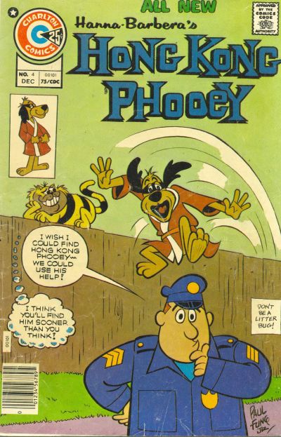 Hong Kong Phooey #4 - Vg-