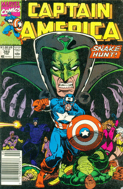 Captain America #382 [Newsstand]