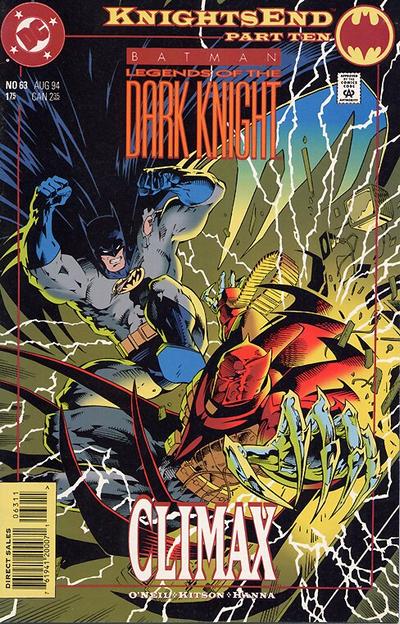 Batman: Legends of The Dark Knight #63 [Direct Sales]-Near Mint (9.2 - 9.8)