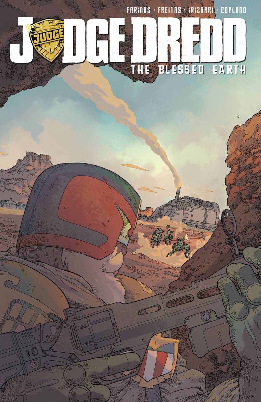 Judge Dredd Blessed Earth Graphic Novel Volume 1
