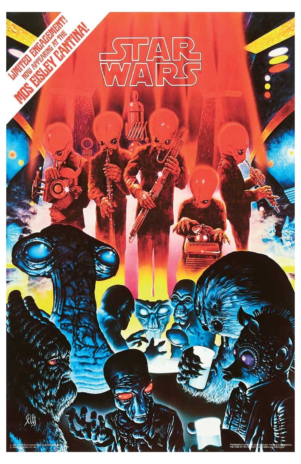 Star Wars Cantina Poster