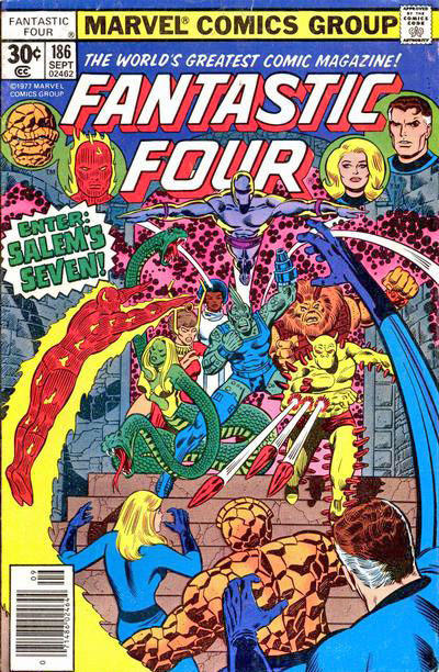 Fantastic Four #186 [30¢]-Very Fine (7.5 – 9)