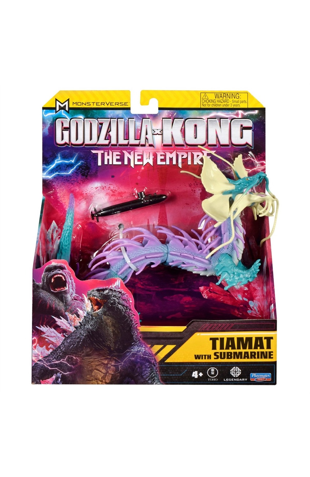 Godzilla X Kong: The New Empire Movie Monster Wave 3: Tiamat W/ Submarine 6-Inch Basic Action Figure