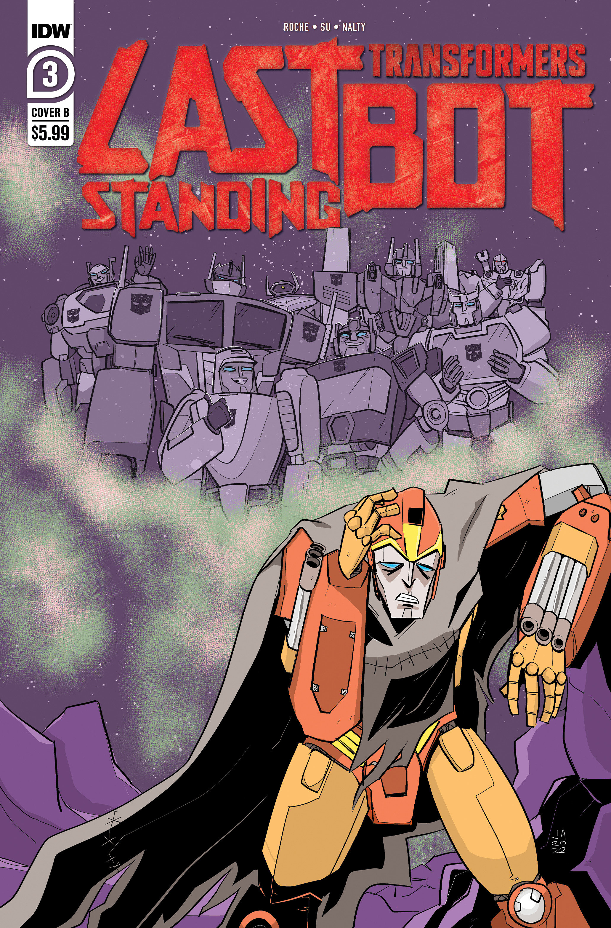 Transformers Last Bot Standing #3 Cover B Allison