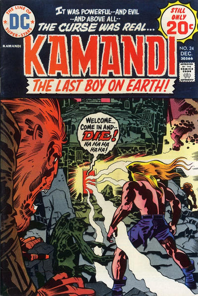 Kamandi, The Last Boy On Earth #24-Fine