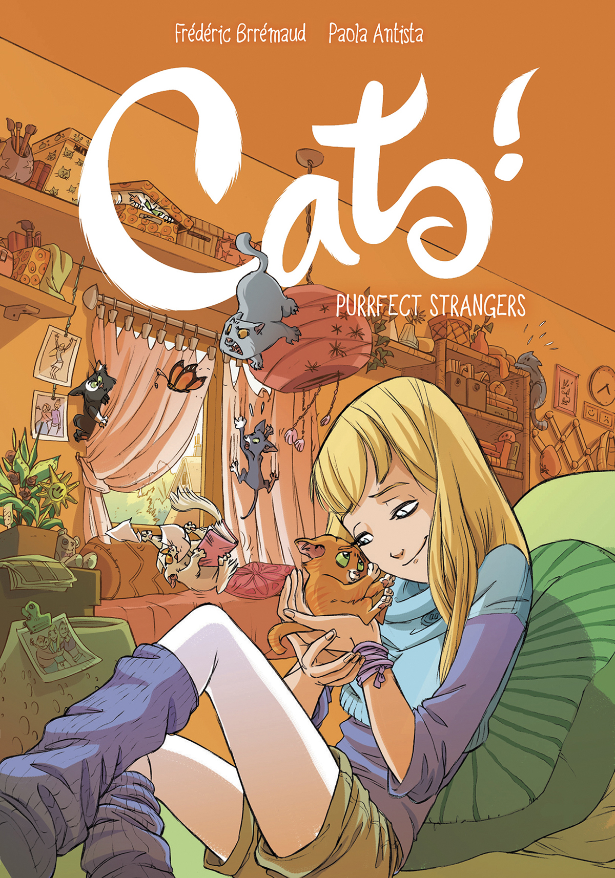 Cats Purrfect Strangers Graphic Novel