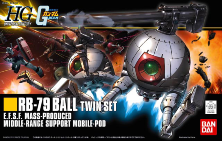 #114 Rb-79 Ball Twin Set Hguc 1/144