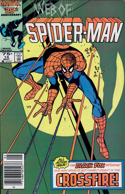 Web of Spider-Man #14 [Newsstand]-Near Mint (9.2 - 9.8)