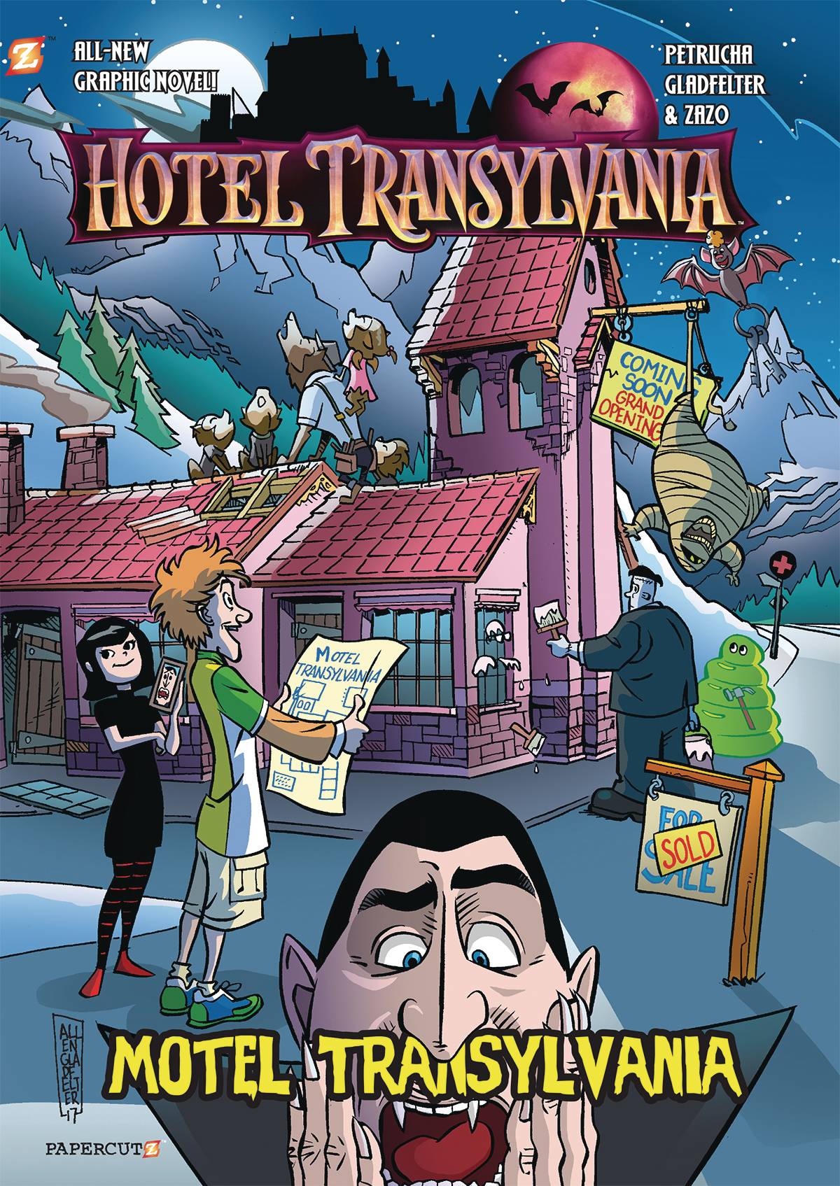 Comic hotel transylvania