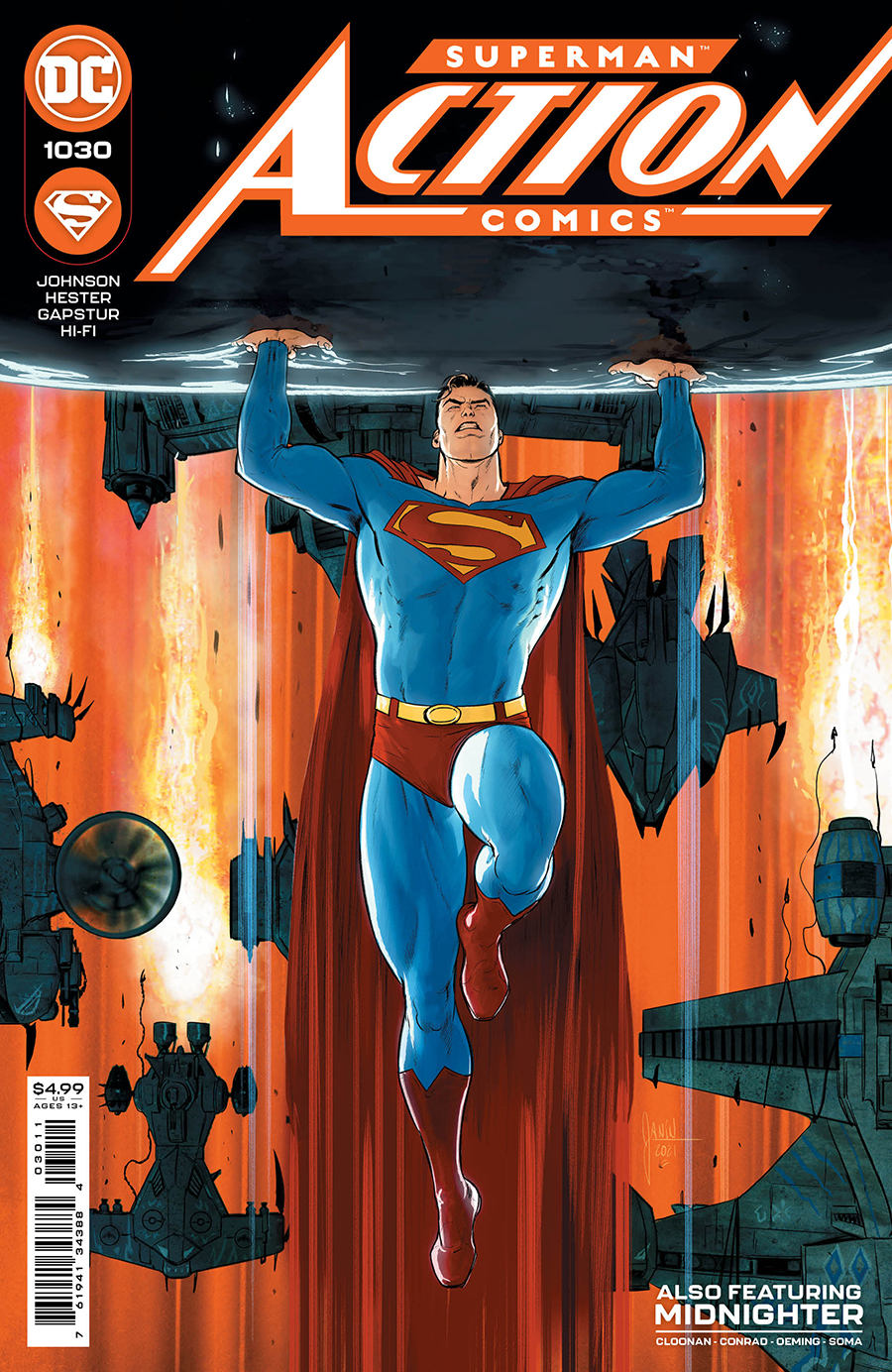 Action Comics #1030 Cover A Mikel Janin (1938)