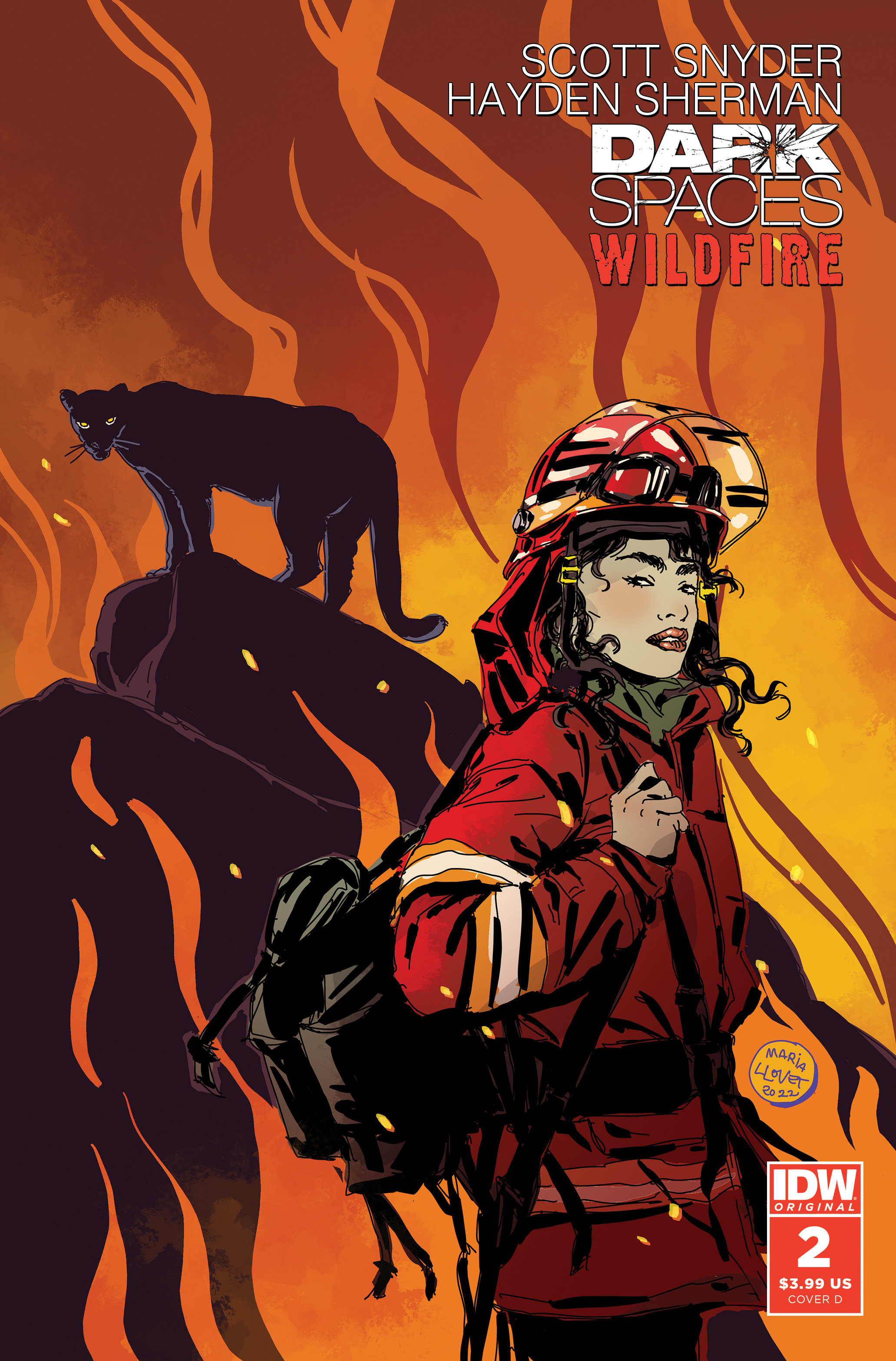 Dark Spaces Wildfire #2 Cover D