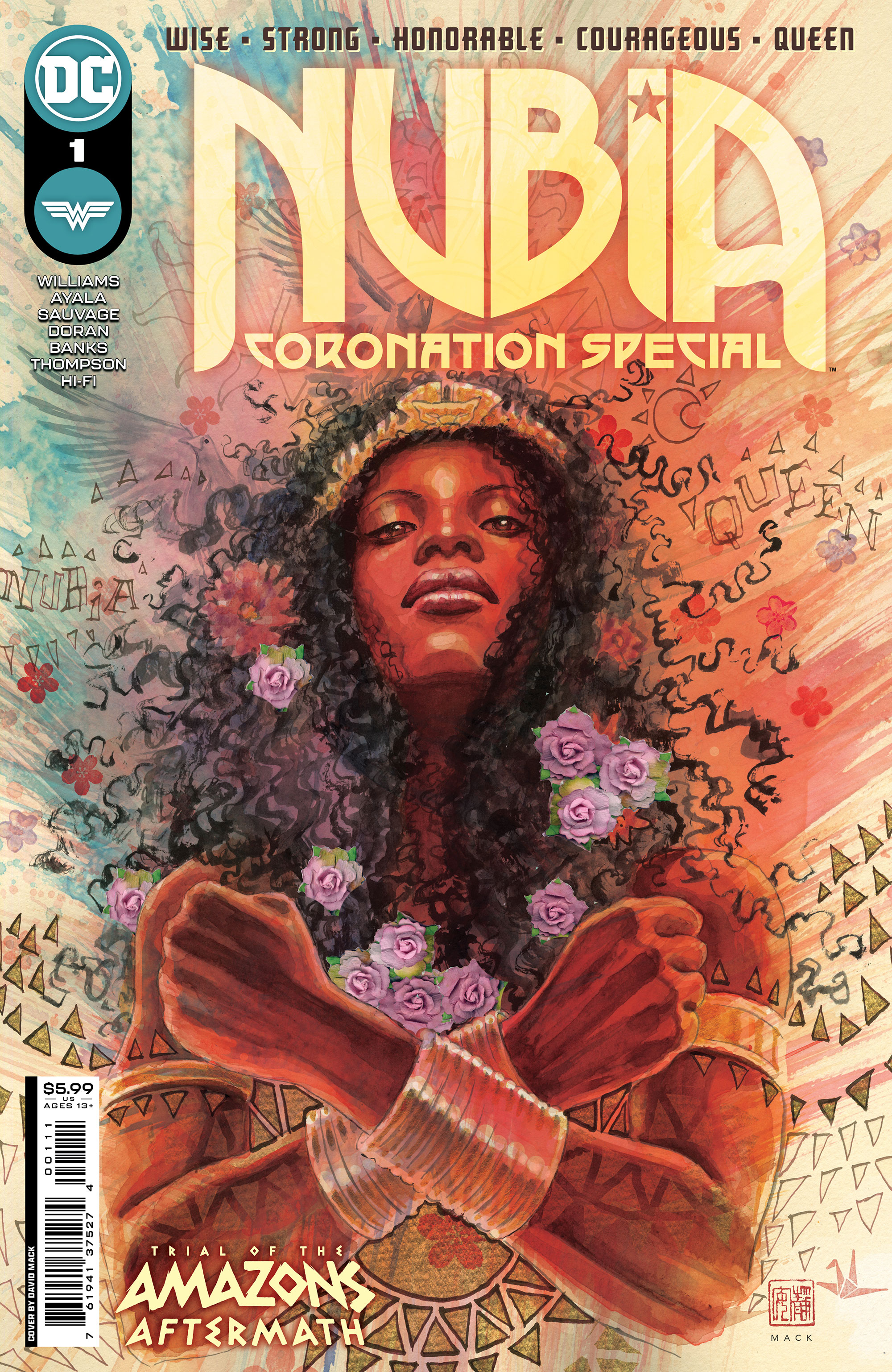 Nubia Coronation Special #1 (One Shot) Cover A David Mack