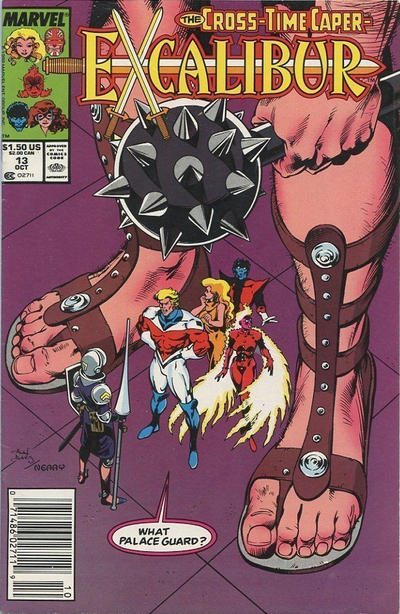 Excalibur #13 [Newsstand]-Near Mint (9.2 - 9.8)