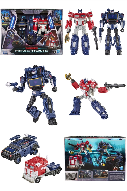 Transformers: Reactivate Optimus Prime And Soundwave