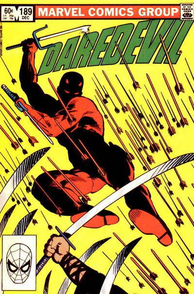 Daredevil #189 [Direct]-Near Mint (9.2 - 9.8)