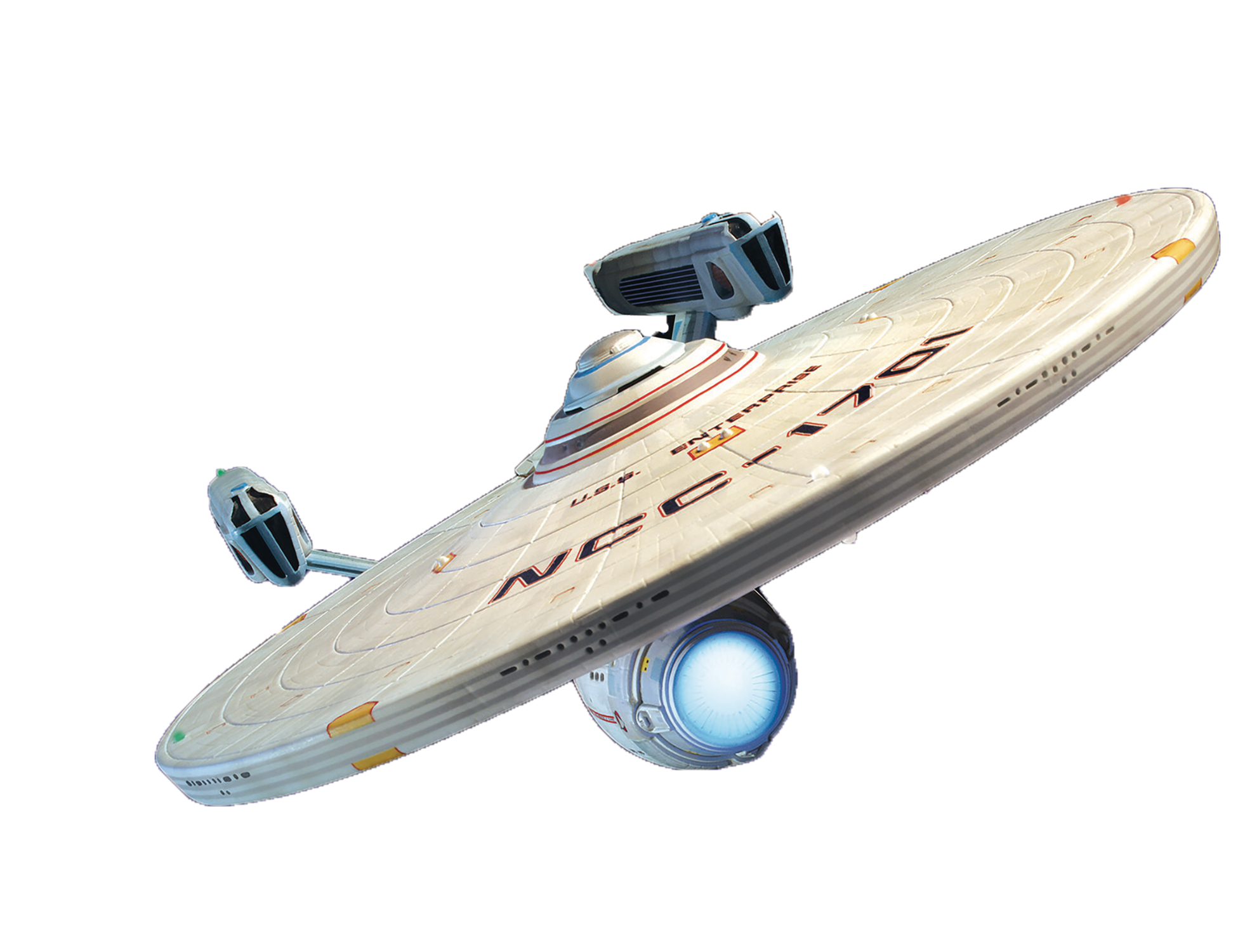 Star Trek U.S.S. Enterprise Ncc-1701 Refit Model Kit