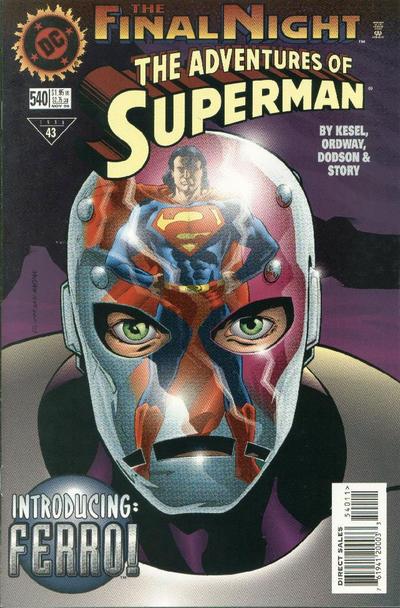 Adventures of Superman #540 [Direct Sales]-Very Fine (7.5 – 9)