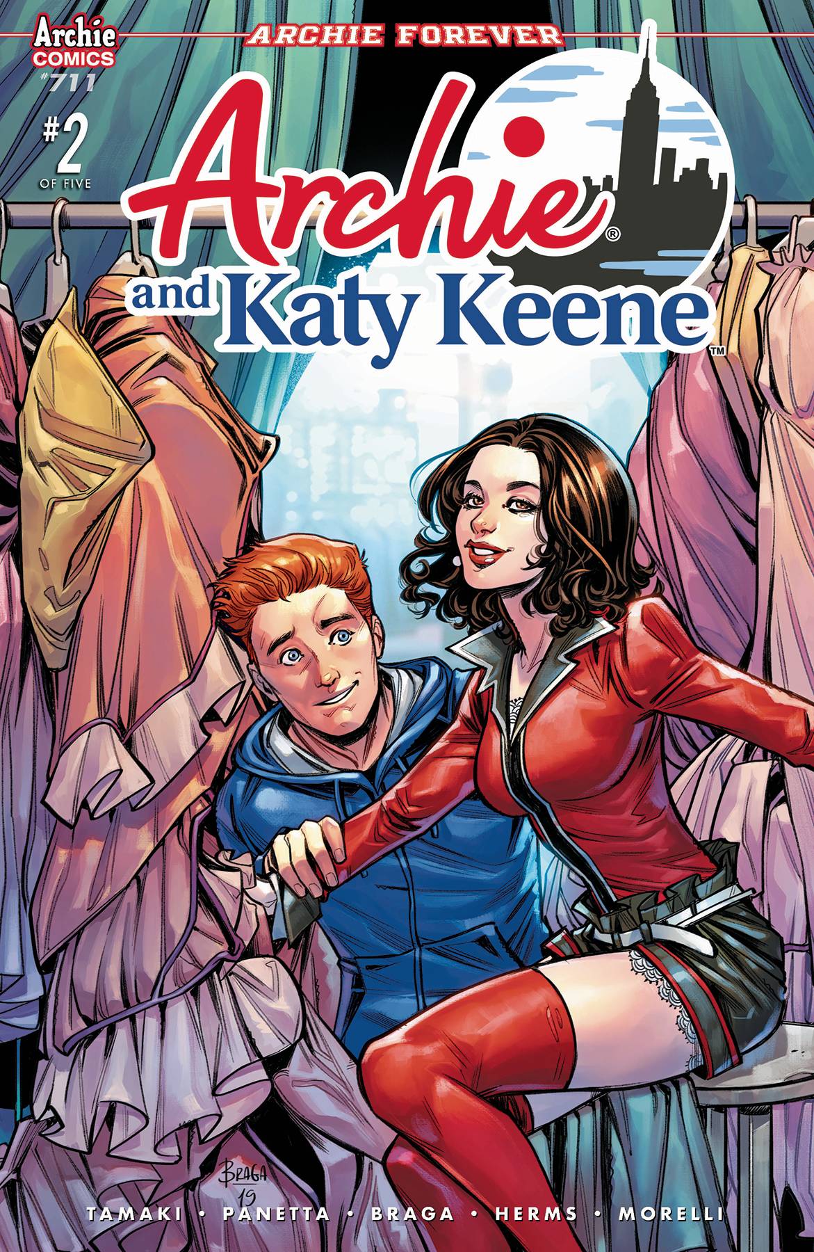 Archie #711 (Archie & Katy Keene Part 2) Cover A Braga