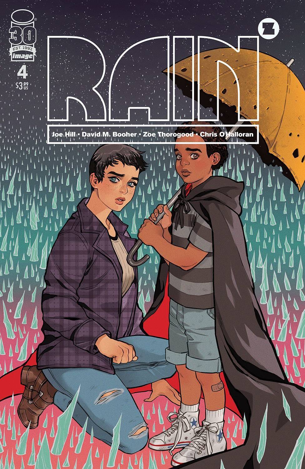 Joe Hill Rain #4 Cover C 1 for 25 Incentive Jones (Of 5)