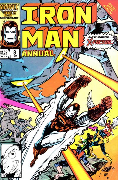 Iron Man Annual #8 [Direct]-Fine (5.5 – 7)
