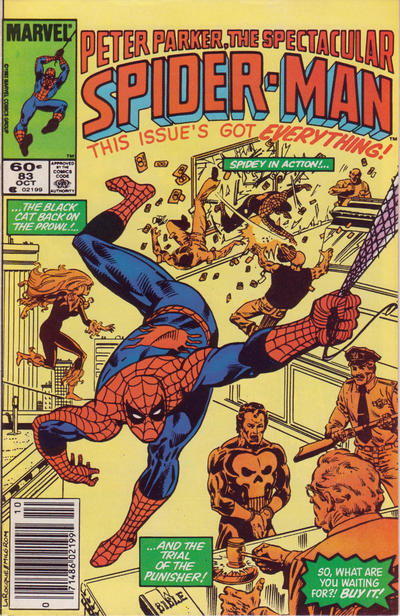 The Spectacular Spider-Man #83 [Newsstand]-Good (1.8 – 3)