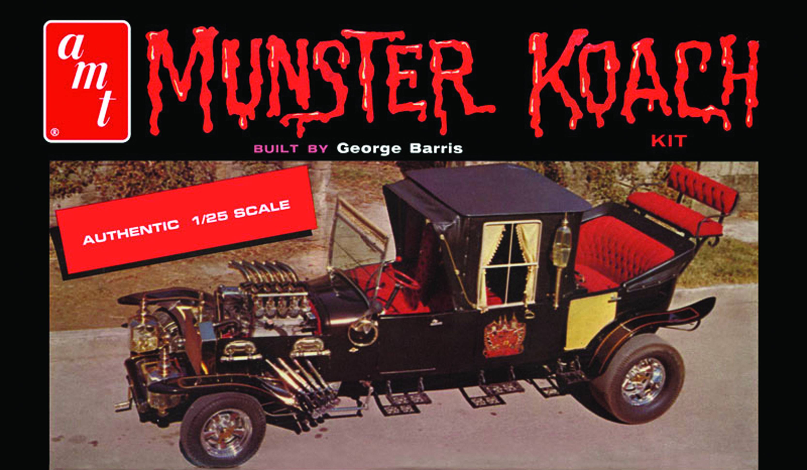 Munsters Koach Herman Lily Model Kit | ComicHub