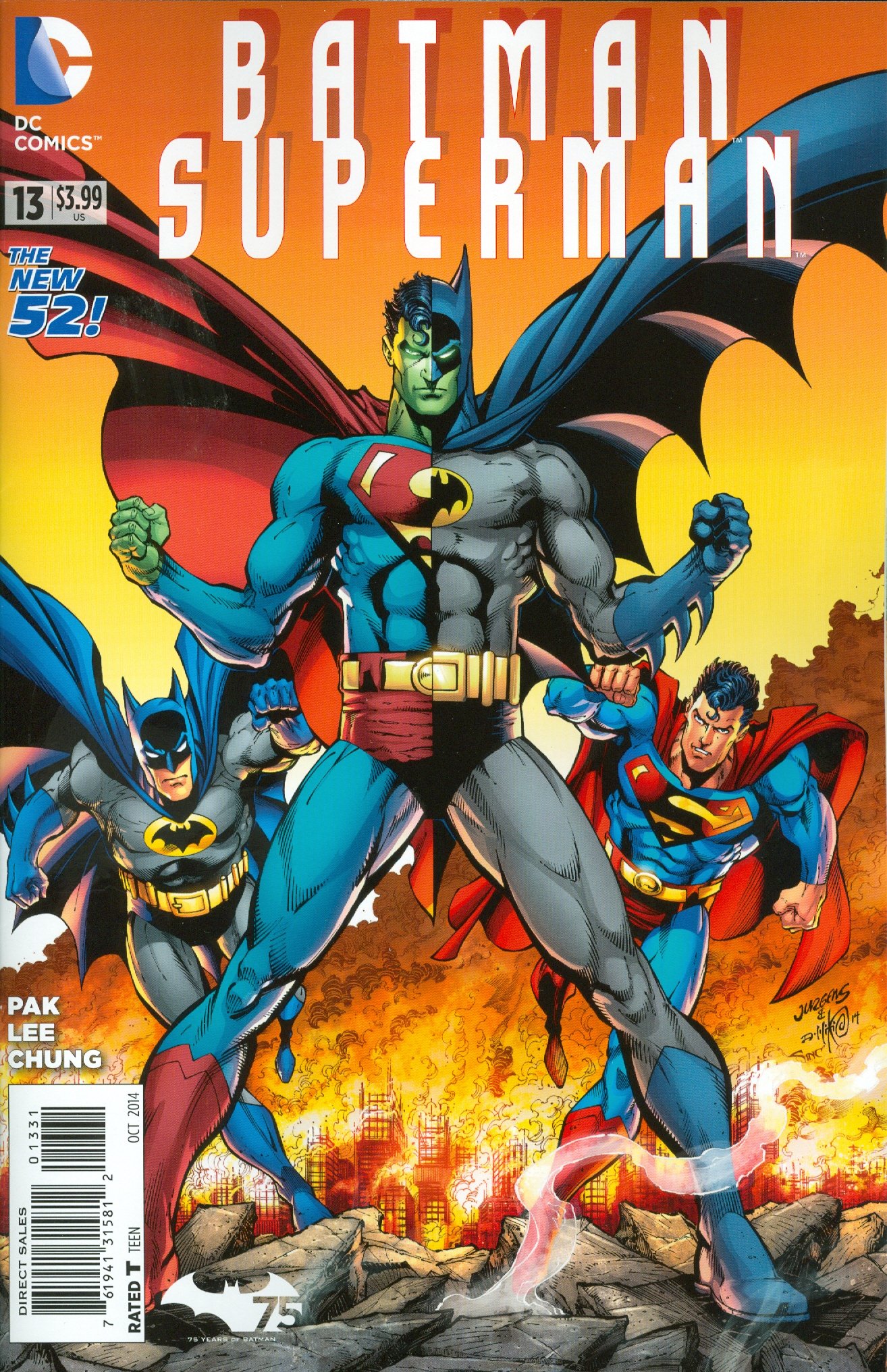 Batman Superman #13 Batman 75 Variant Edition (2013)