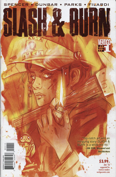 Slash & Burn #1-Near Mint (9.2 - 9.8)