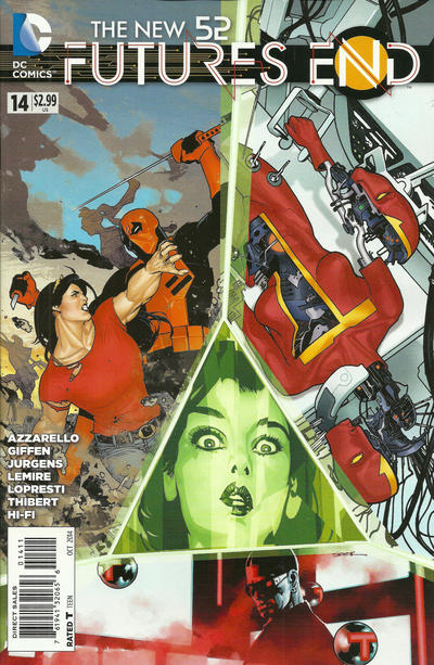 The New 52: Futures End #14-Near Mint (9.2 - 9.8) Ryan Sook Cover