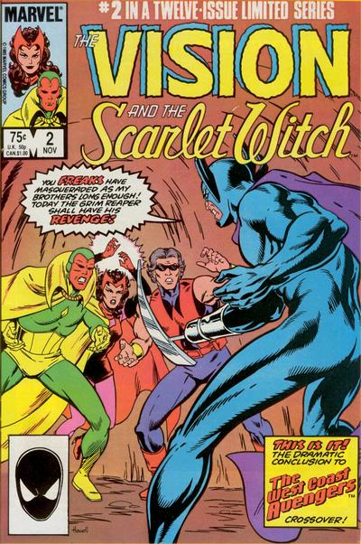 The Vision And The Scarlet Witch #2 [Direct]-Fine (5.5 – 7)