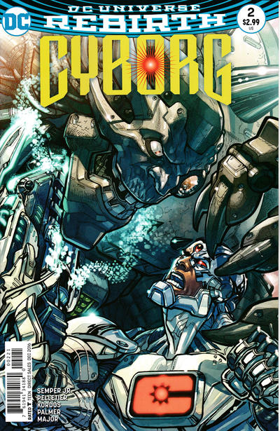 Cyborg #2 [Carlos D'anda Cover]-Very Fine (7.5 – 9)