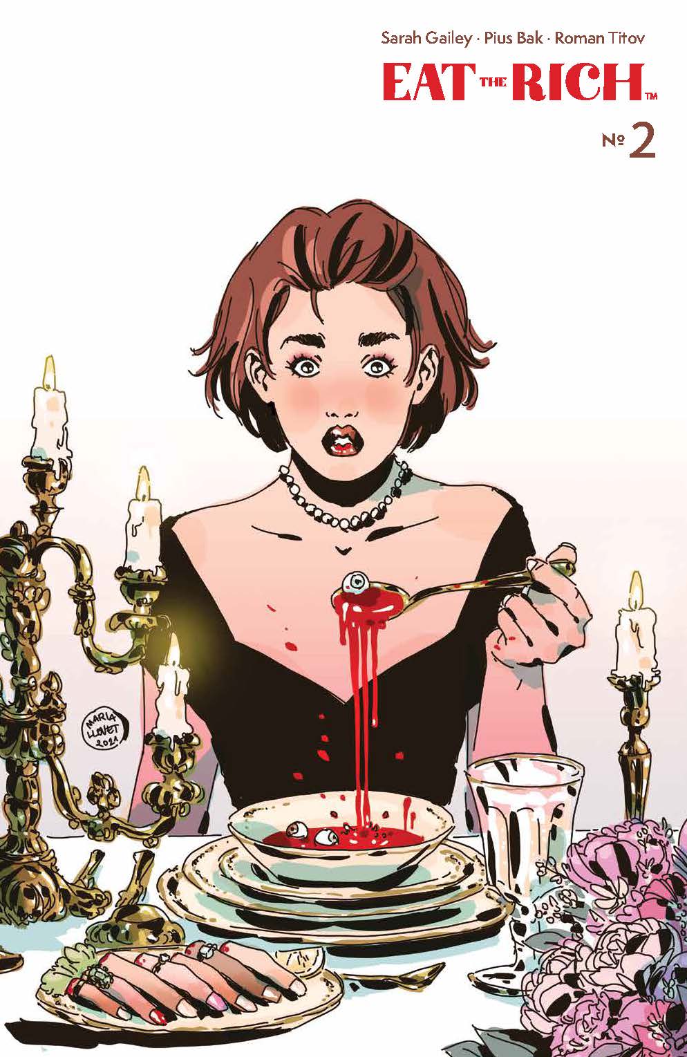 Eat The Rich #2 Cover D 1 for 25 Incentive Llovet (Mature) (Of 5)