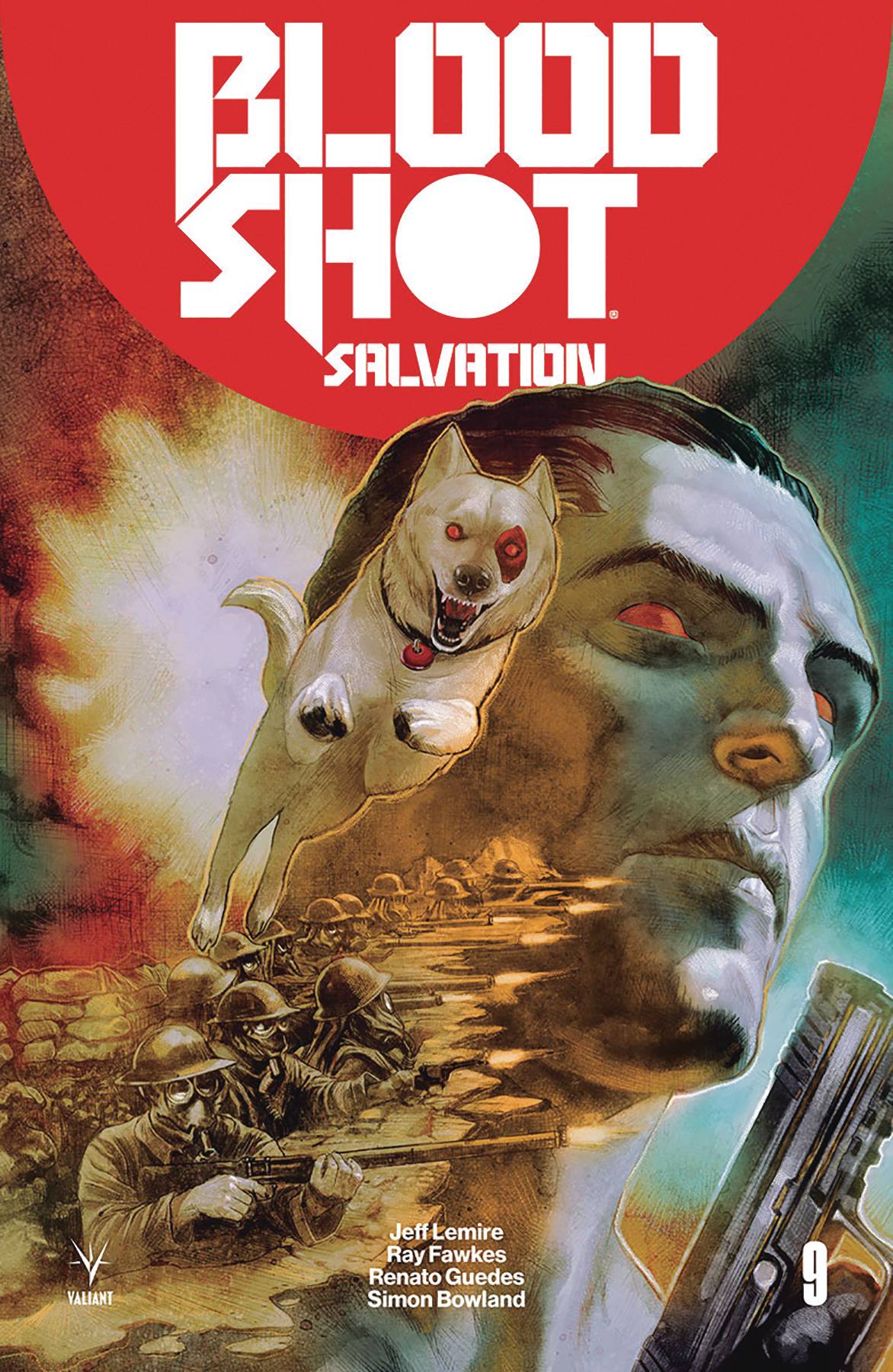 Bloodshot Salvation #9 Cover B Guedes