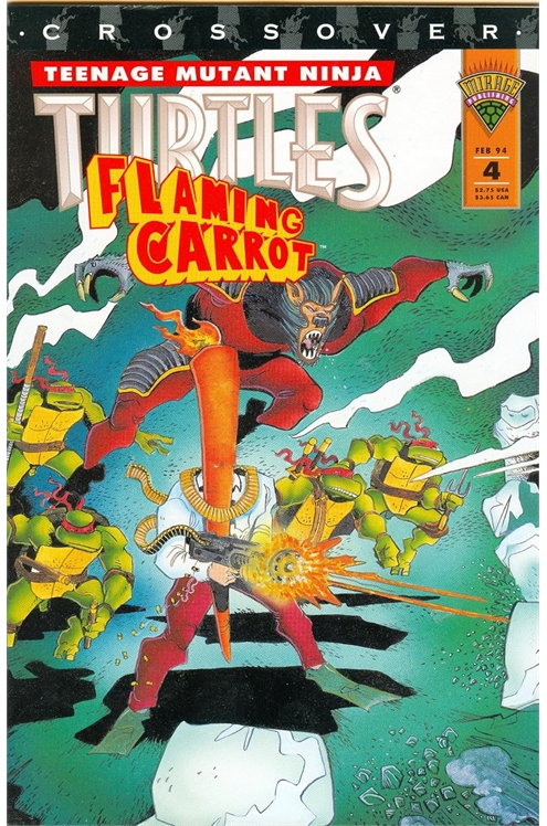 Teenage Mutant Ninja Turtles/Flaming Carrot #4 (Of 4)