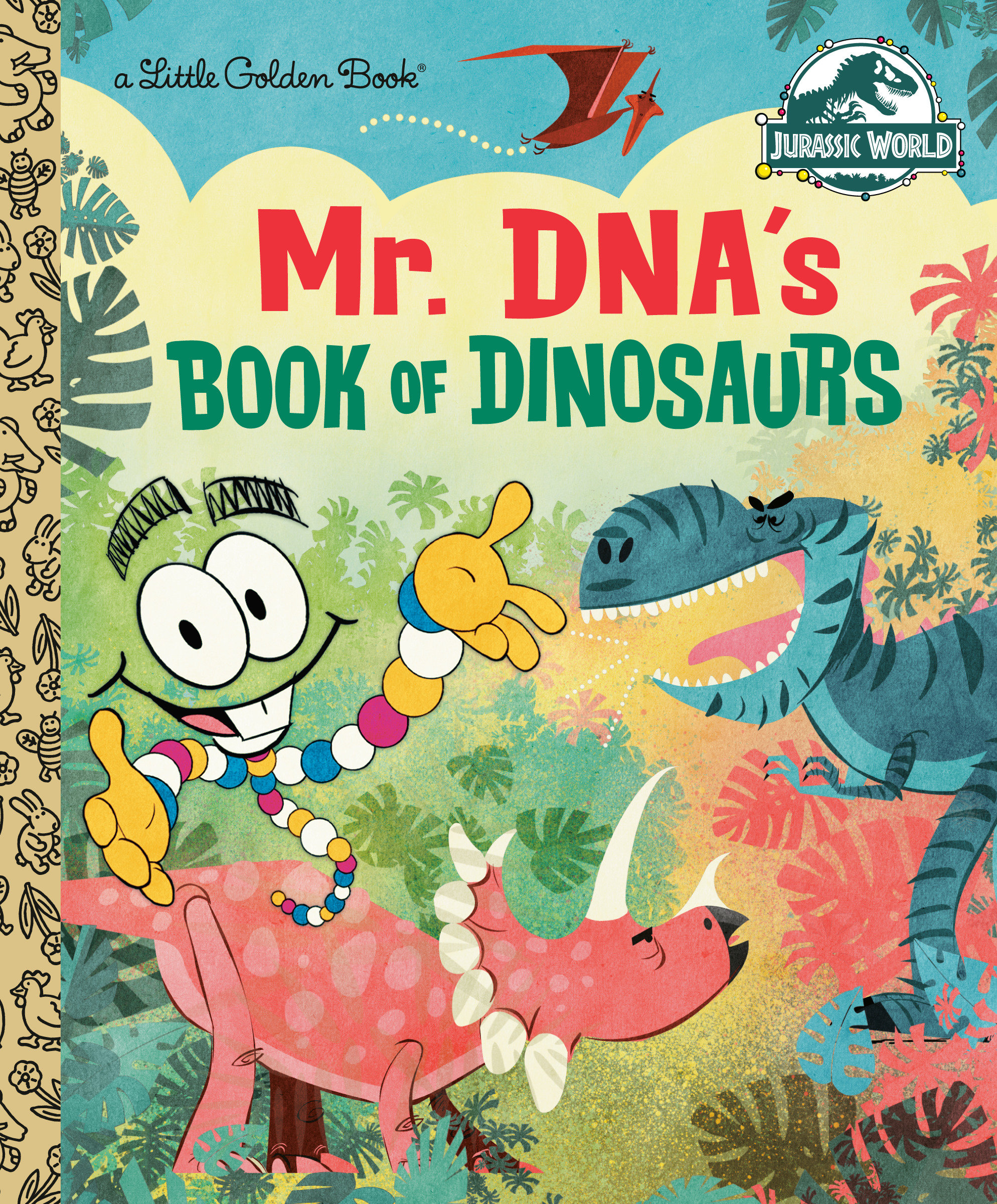 Little Golden Book Mr Dna's Book of Dinosaurs