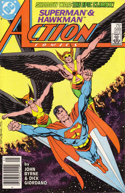 Action Comics #588 [Newsstand]-Fine (5.5 – 7)