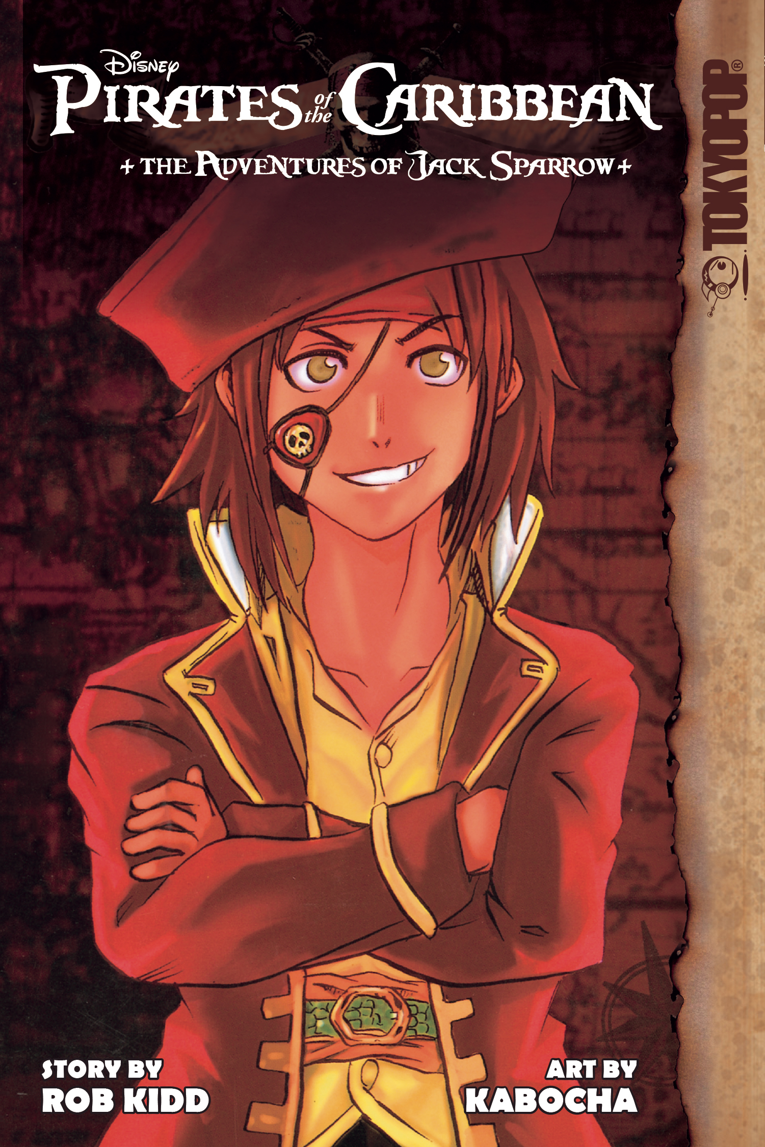 Disney Manga Pirates Caribbean Jack Sparrows Adventure Graphic Novel