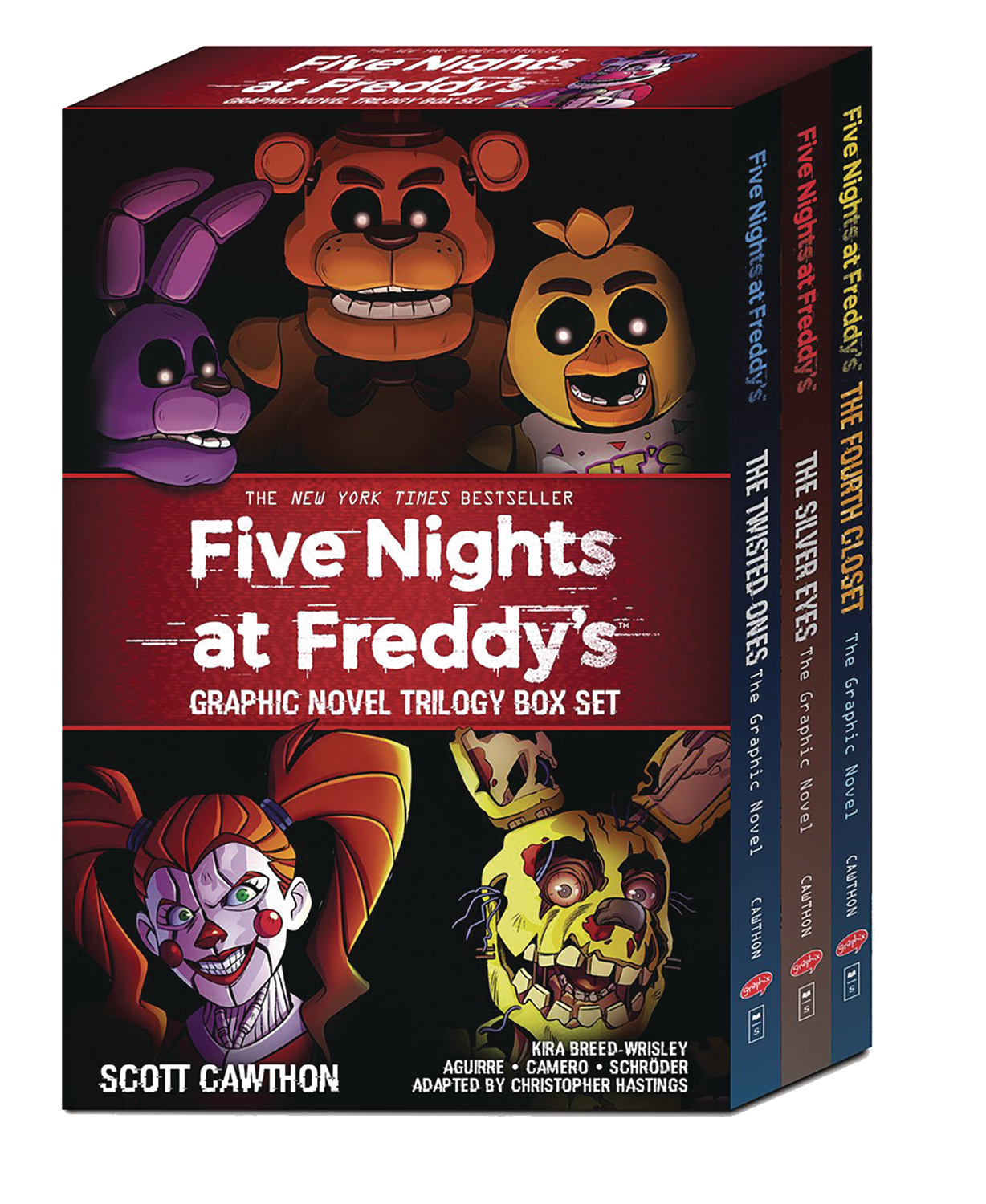 Five Nights At Freddys Trilogy Graphic Novel Box Set